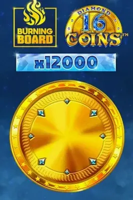16 Coins Diamond Burning Board