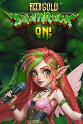 24K Gold Shamrock On!