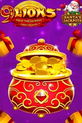 9 Lions Hold the Jackpot Santas Jackpots
