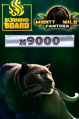 Mighty Wild: Panther Platinum Burning Board Scratchcard