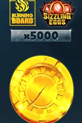 Sizzling Eggs Burning Board Scratchcard