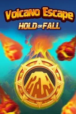 Volcano Escape: Hold or Fall